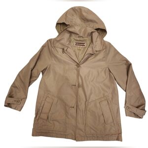 Tudor Court Ladies Large 100%Nylon Jacket Tan